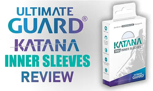 Ultimate Guard Katana Sleeves (100ct) Standar Size - Black