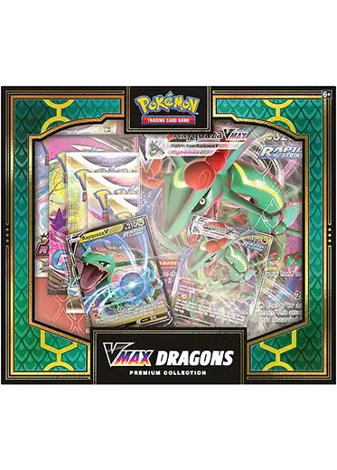 Pokemon TCG: Double Dragon Vmax Premium Collection | Double Sleeved