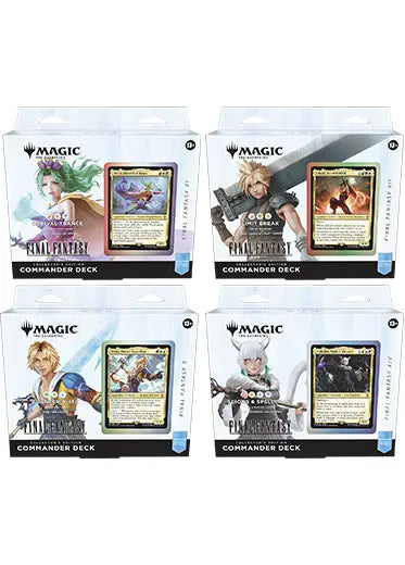 MTG: Final Fantasy - Collector Commander Decks Set of 4