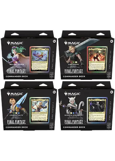 MTG: Final Fantasy - Commander Decks Set of 4