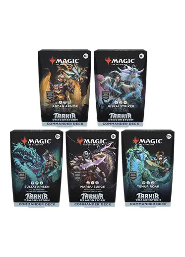 MTG: Tarkir Dragonstorm - Commander Decks Set of 5