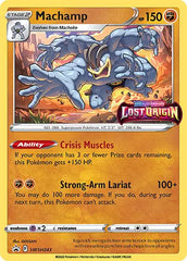 Pokemon TCG: Lost Origin - Machamp SWSH243 Prerelease Promo