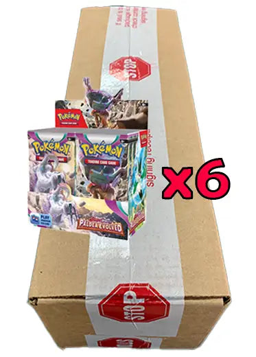 Pokemon TCG: Paldea Evolved SV02 - Sealed Case (6 Booster Boxes)