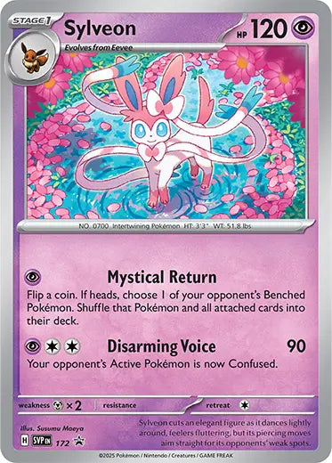 Pokemon TCG: Prismatic Evolutions - Sylveon Promo SVP172