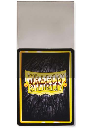 Dragon Shield: Perfect Fit Sealable Toploader Sleeves (100, Smoke)